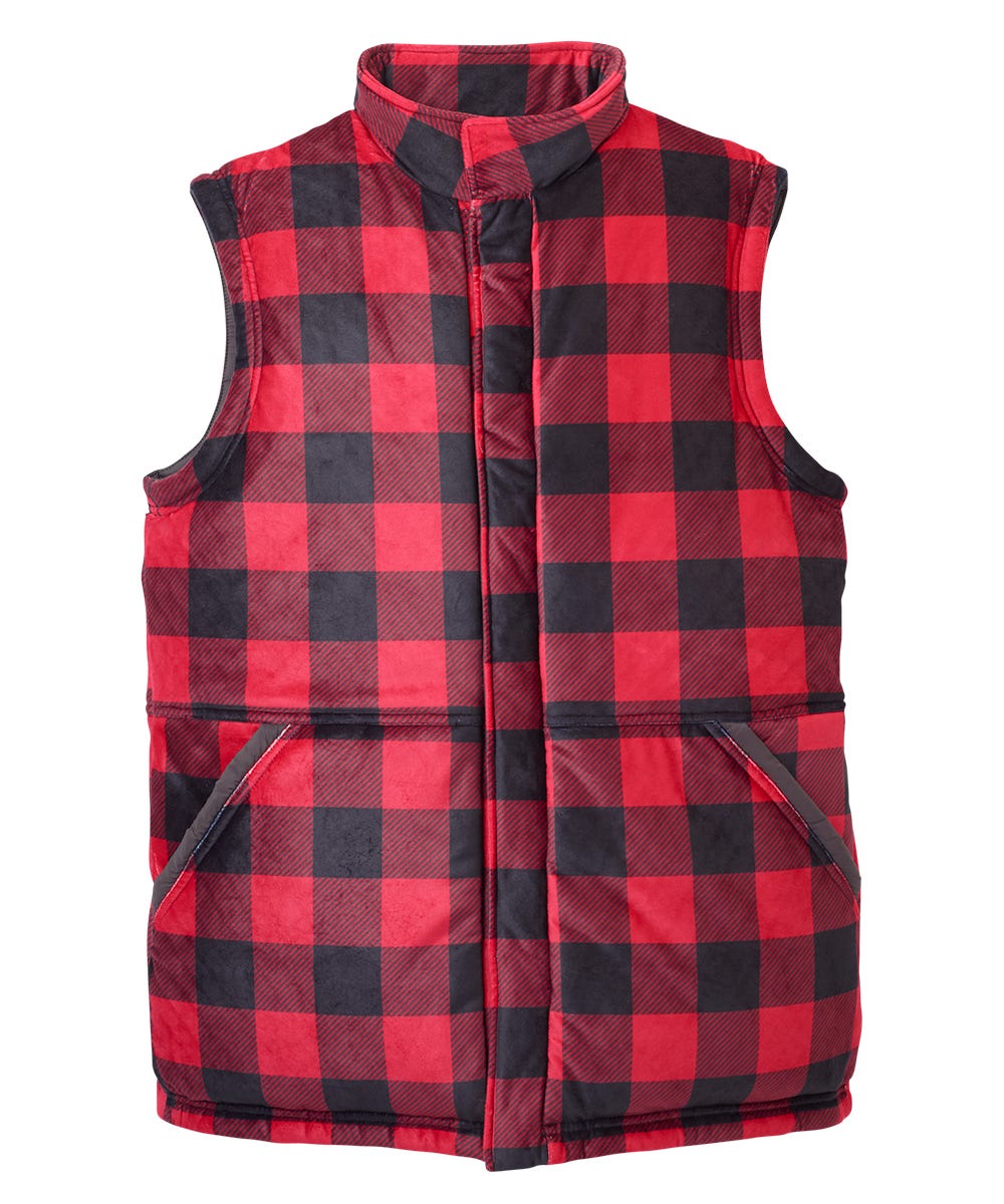 Men's Reversible Magnetic Front Vest