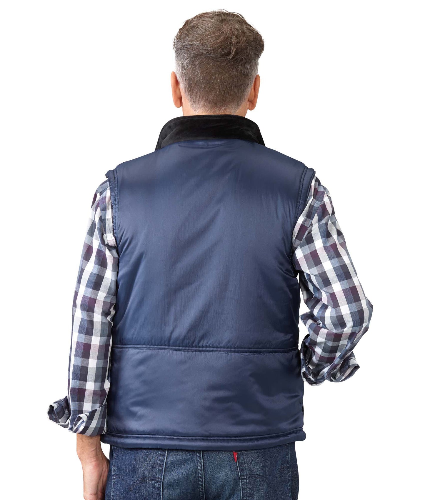 Men's Reversible Magnetic Front Vest - Clearance