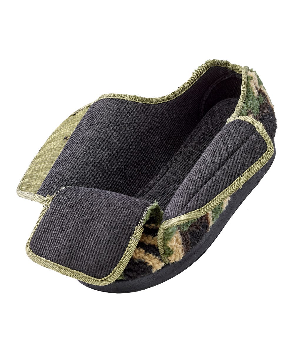 Mens Extra Extra Wide Slip Resistant Slippers