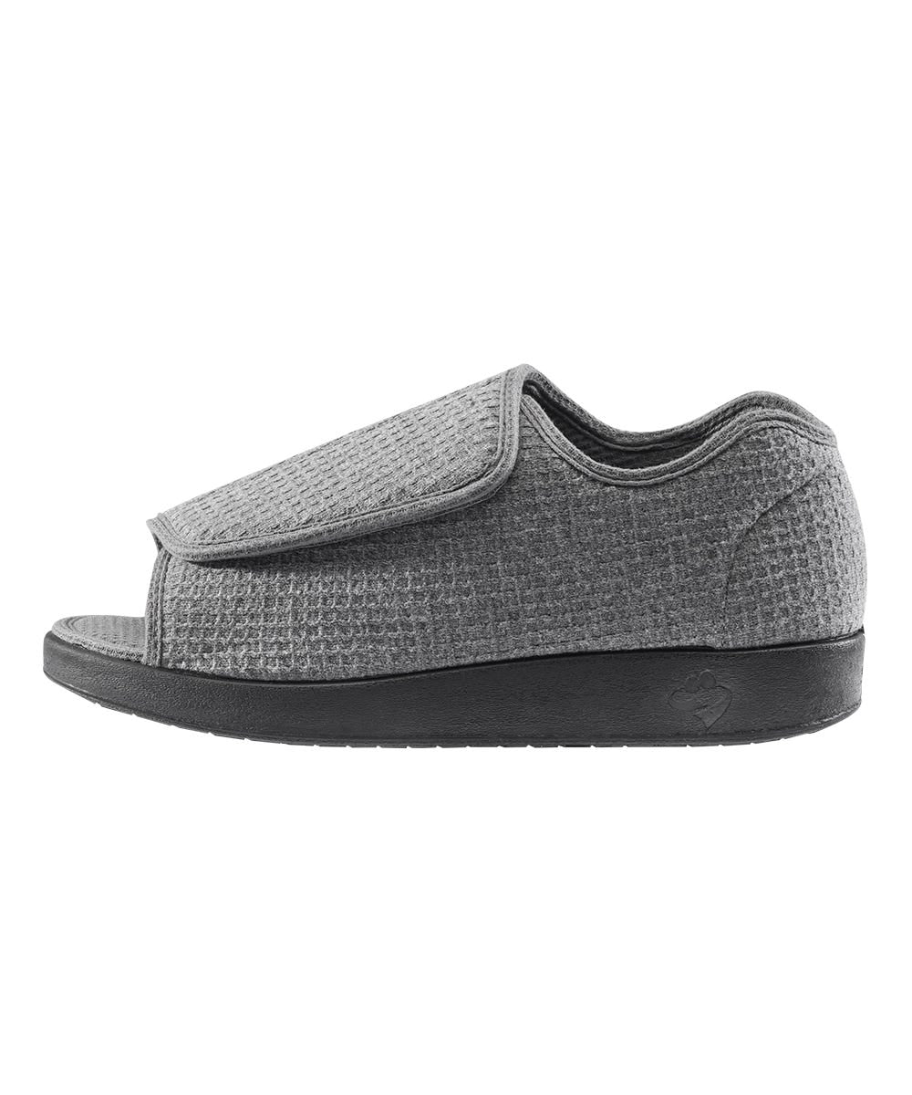 Shop Men's Extra-Wide Open Toe Slipper Online Silverts