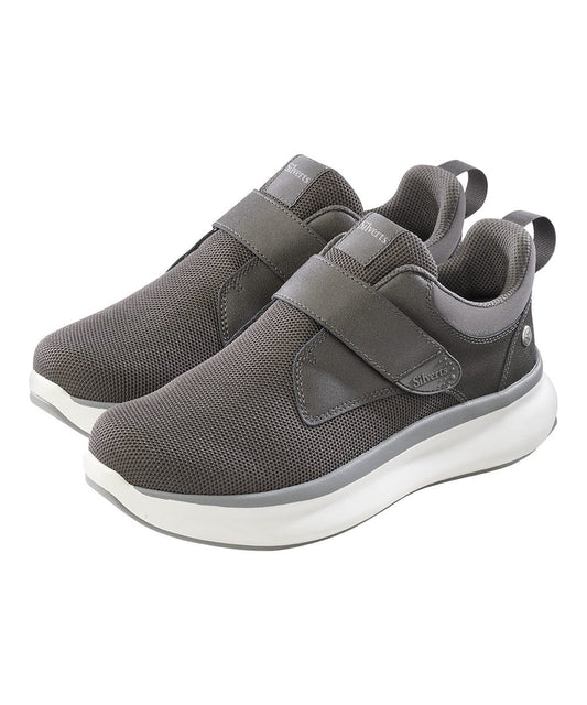 Easy Wear Extra Wide Comfortable Walking Shoes for Men - Classic Single Strap Adjustable Closure