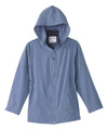 Women's Recovery Rain Jacket with Magnetic Zipper & Detachable Hood