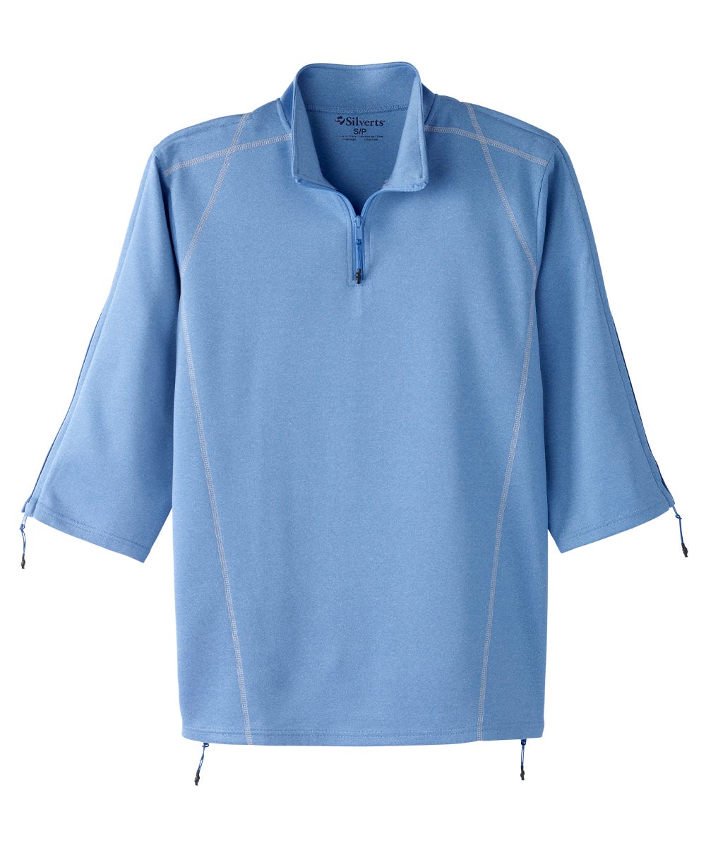 Men's Zippered Post Surgery Recovery Top
