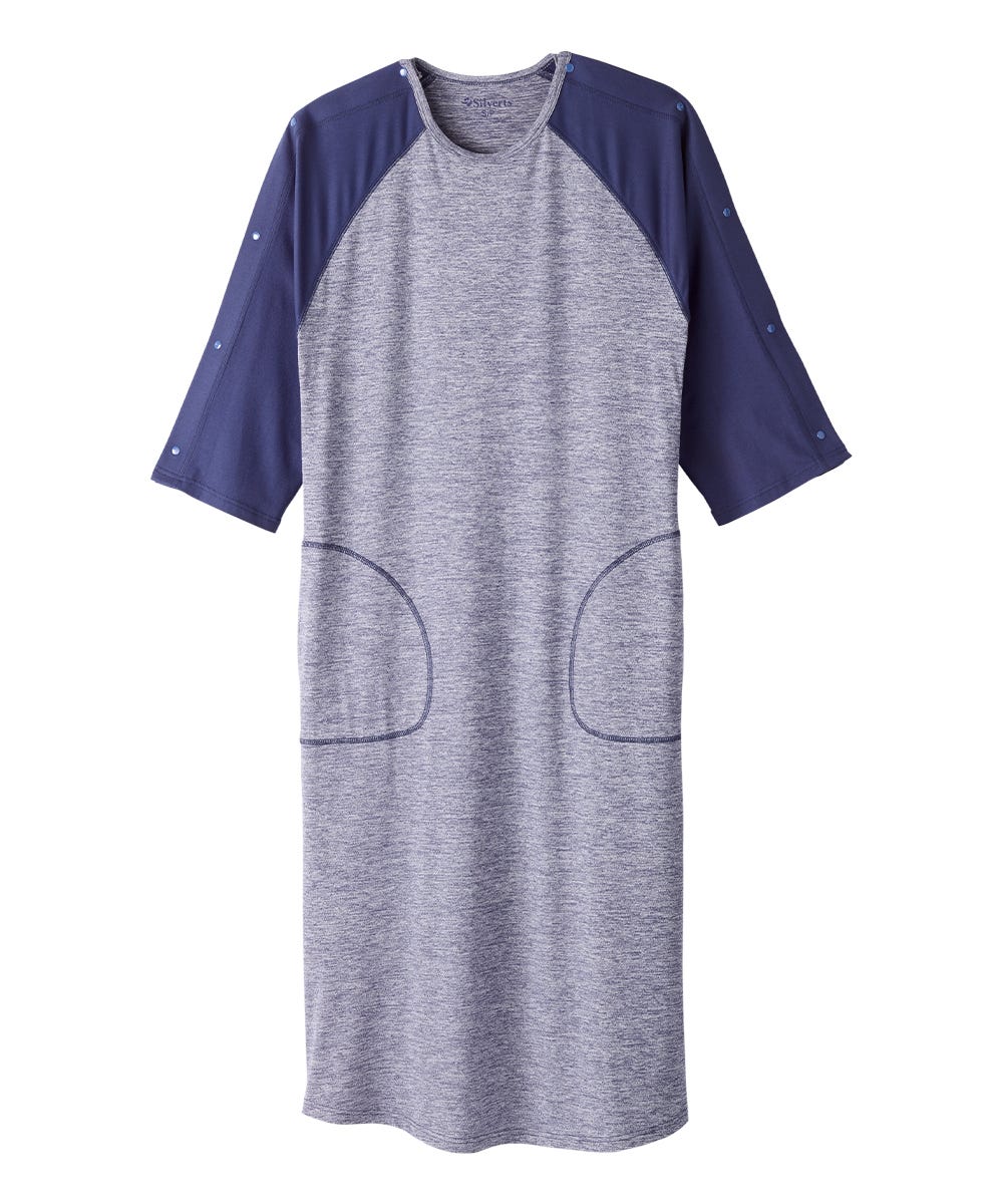 Men's Post Surgery Recovery Nightgown