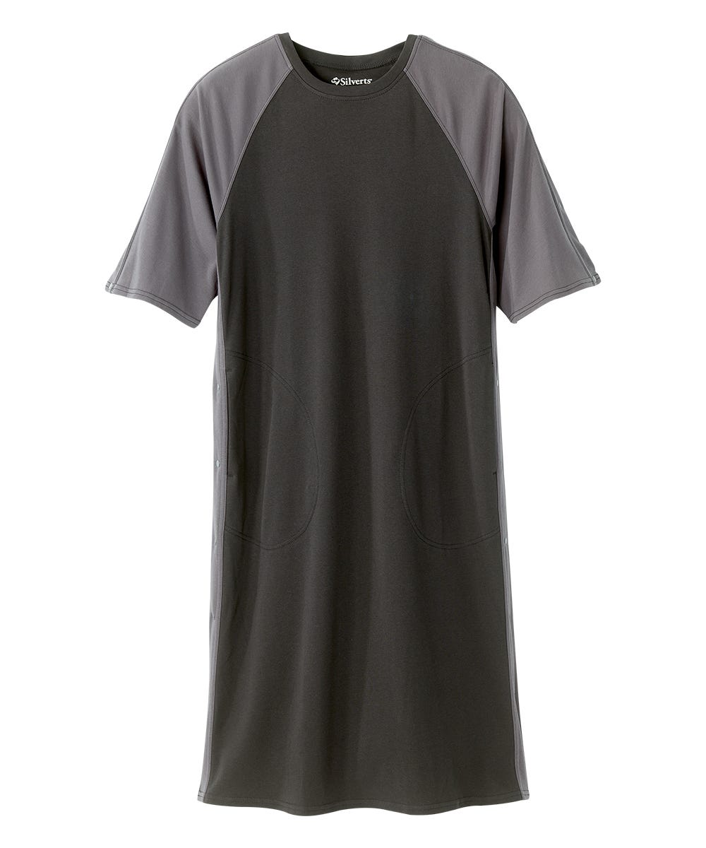 Unisex Post Surgery Recovery Nightgown