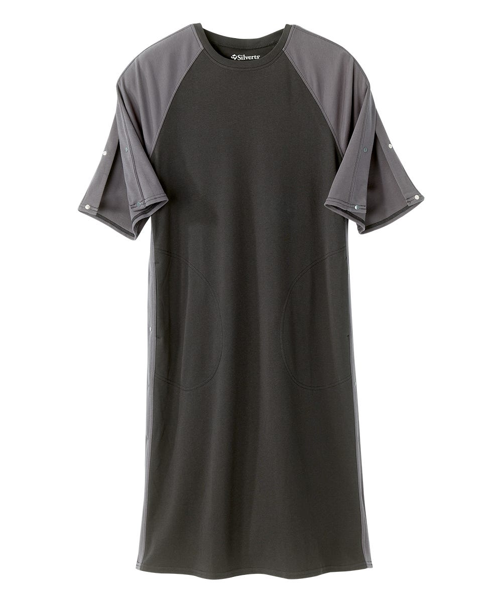 Unisex Post Surgery Recovery Nightgown