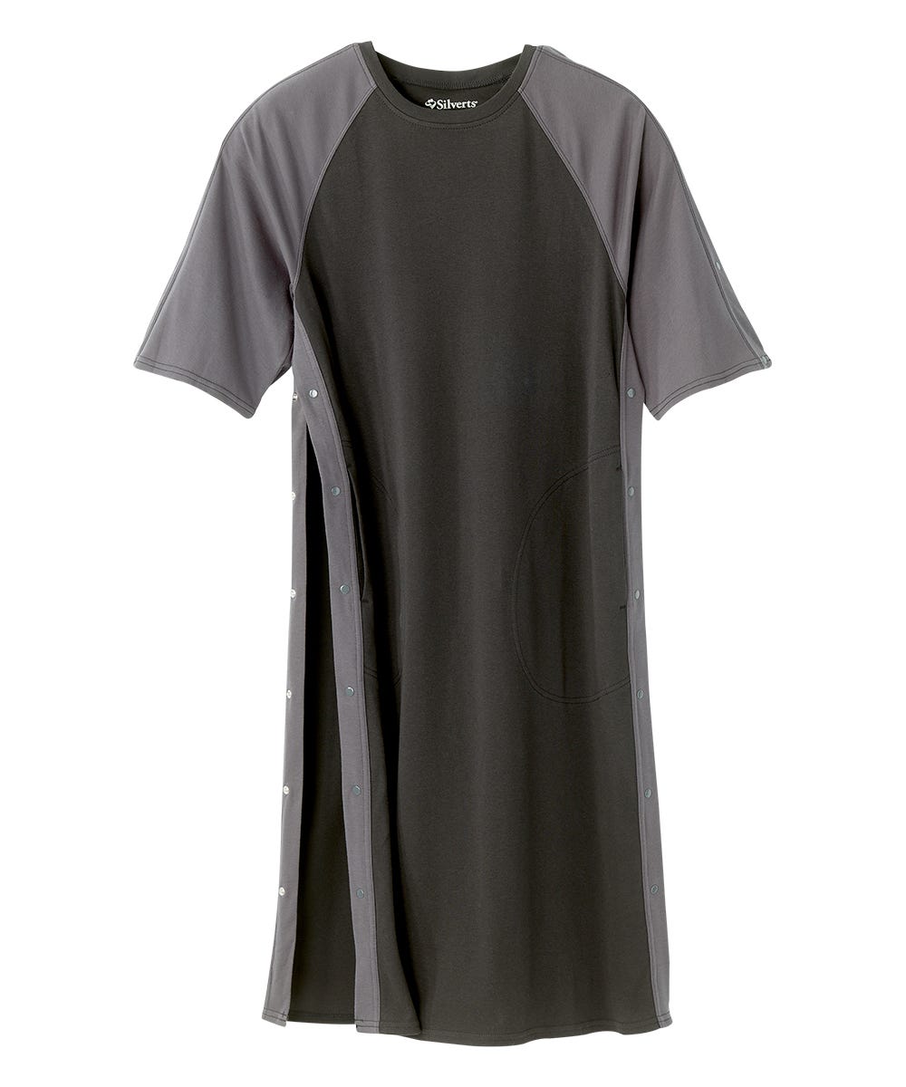 Unisex Post Surgery Recovery Nightgown