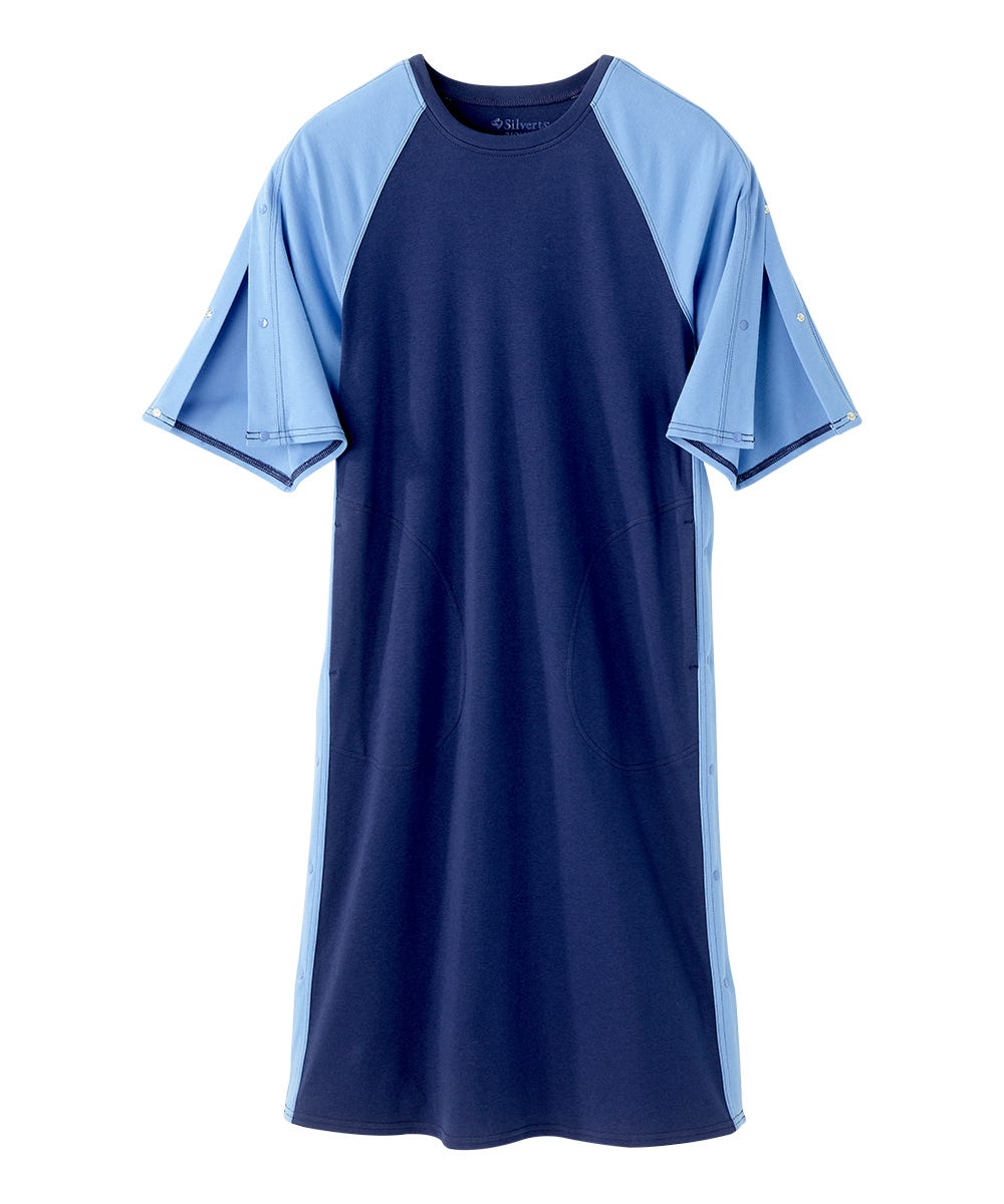 Unisex Post Surgery Recovery Nightgown