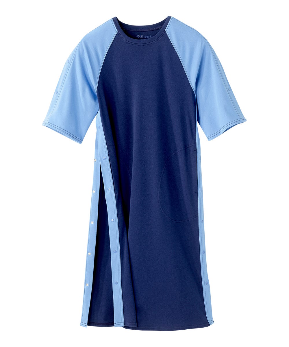Unisex Post Surgery Recovery Nightgown