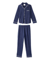 Women's Open Back Top & Pull-On Pant Waffle Knit Pajama Set