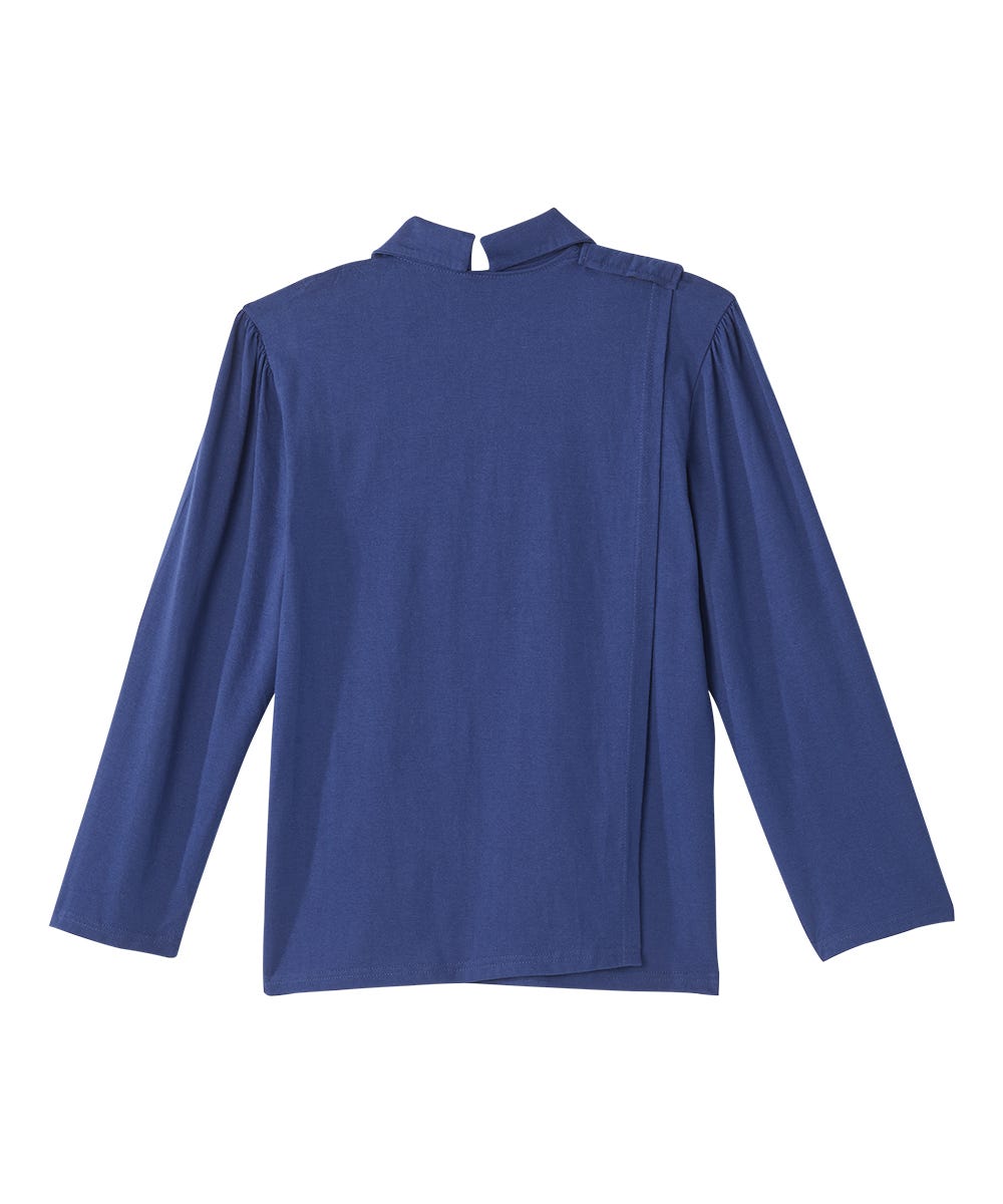 Women's Open Back Long Sleeve Polo & Open Back Pant Set