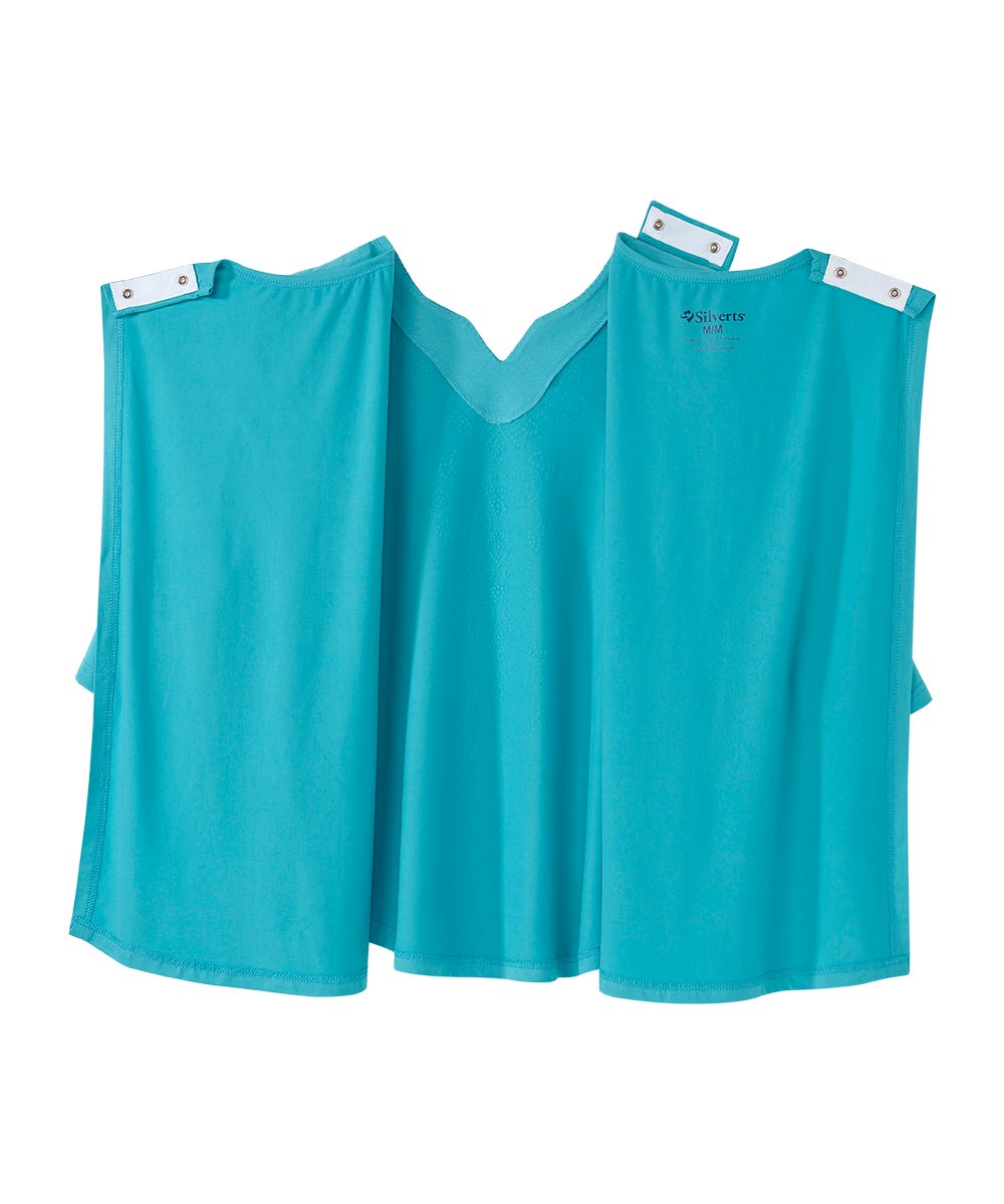 Women's Open Back V-Neck Embellished Top