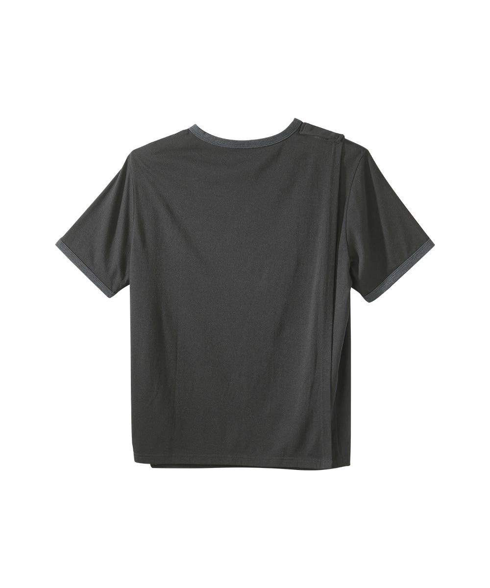 Men's Open Back Colorblock T-Shirt