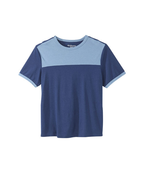 T-shirt Adidas Colorblock bleu homme Bleu - Prêt-à-Porter T-shirt Adidas Colorblock bleu homme Bleu - Prêt-à-Porter
