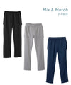 Women's Open Back Pant Essentials Bundle - 3 Styles