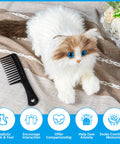 Assistex Therapy Cat Plush for Seniors with Dementia – Realistic Stuffed Animal Companion for Alzheimer’s, Memory Loss, Elderly Comfort – Soft, Calming, Lifelike Cat Toy