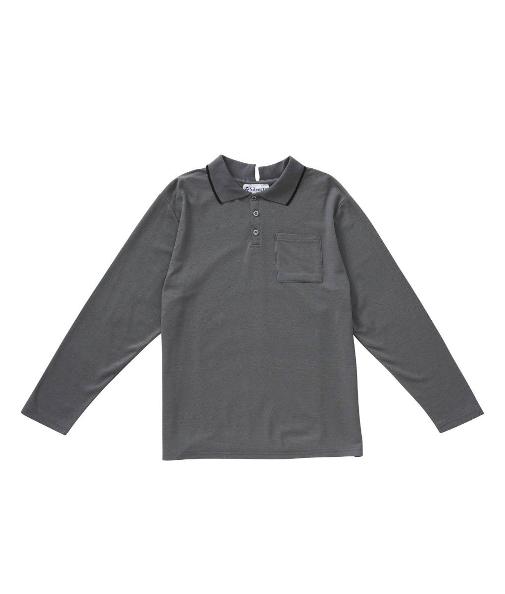 Men's Open Back Polo Shirt