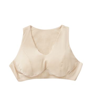 Soft Comfy Wire-Free Bra  - Breast Nest Creamy