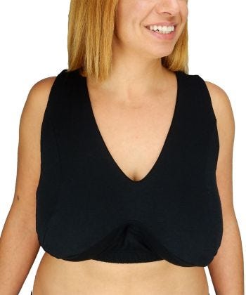 Women's Adaptive Wire-Free Essential Bra by Breast Nest (Cups DDD-HH) 
