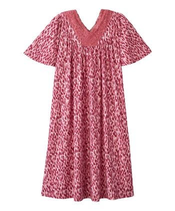 Women's Buttery Soft Easy-On Lounge Dress/ Nightgown 