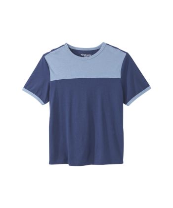 Men's Open Back Colorblock T-Shirt
